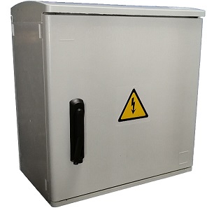 inexpensive plastic housing made of GfK for outdoors